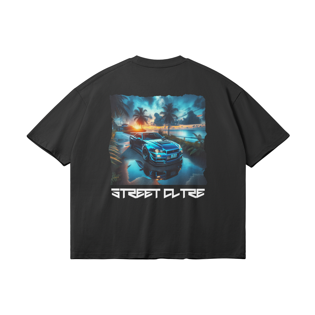 Oversized R34 Graphic Tee