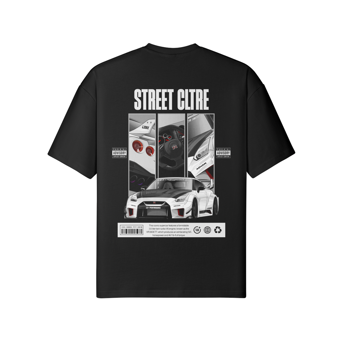 Oversized R35 Graphic Tee