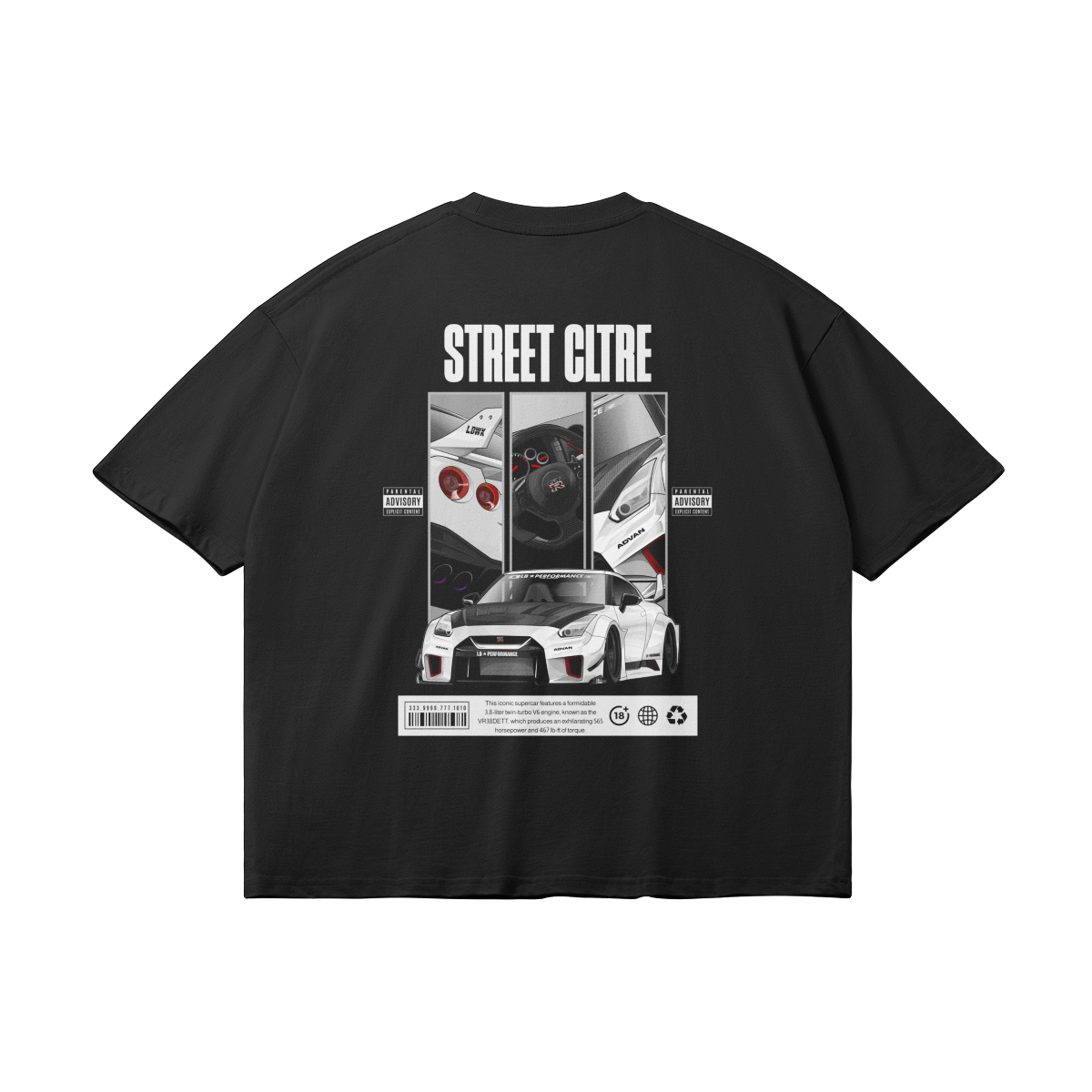 Oversized R35 Graphic Tee